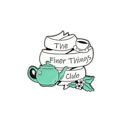 Finer Things Club - Office - Teapot - Needle Minder - Needle - Pin - Magnet