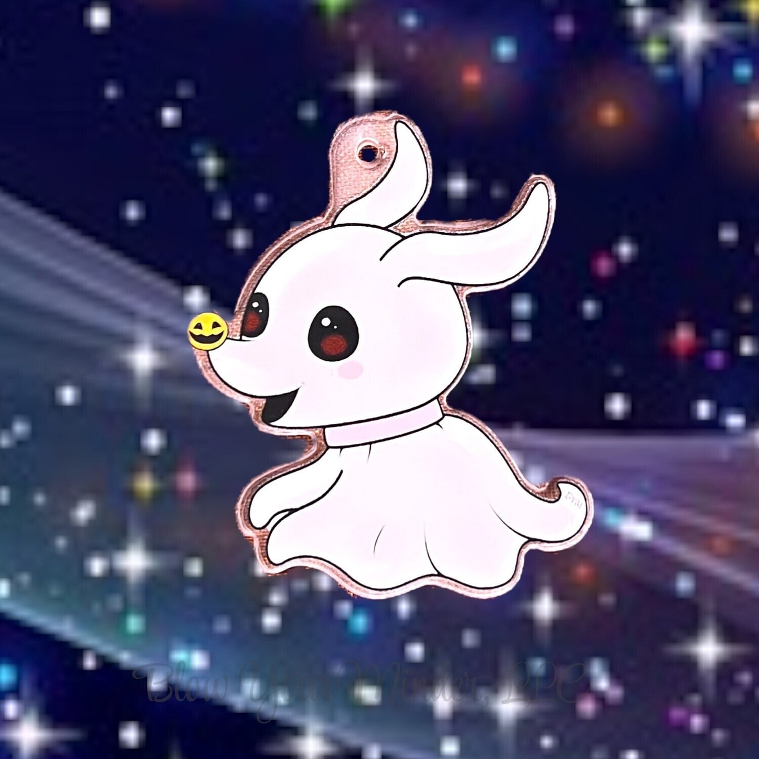 Zero - Kawaii - Chibi - Spoopy NBC - Christmas Nightmare -  Halloween - Charm - Acrylic - Minder - Needle - Pin - Magnet