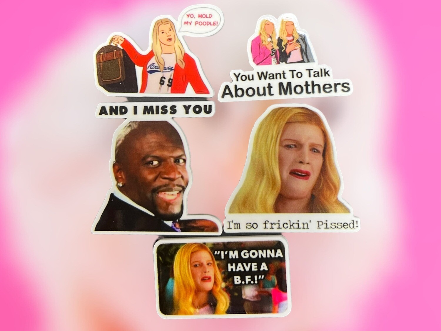 White Chicks - Comedy - Movie - Acrylic - Needle Minder - Needle - Pin - Magnet
