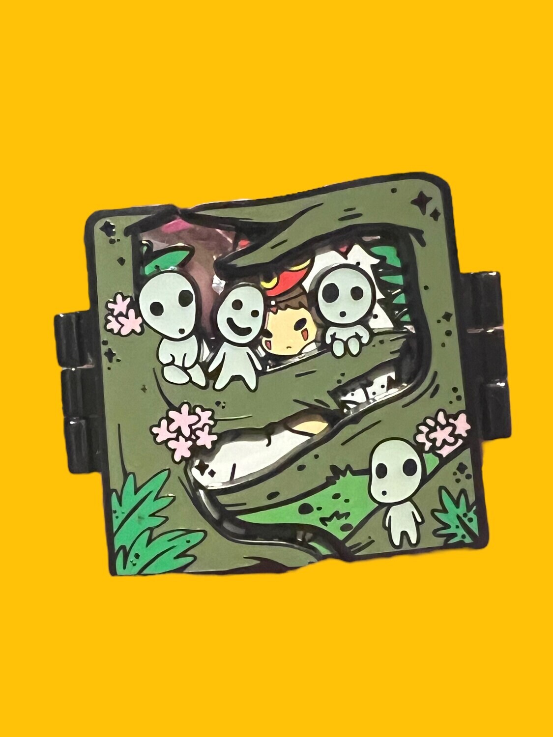 Anime - Open Hinge - Minder - Needle - Pin - Magnet