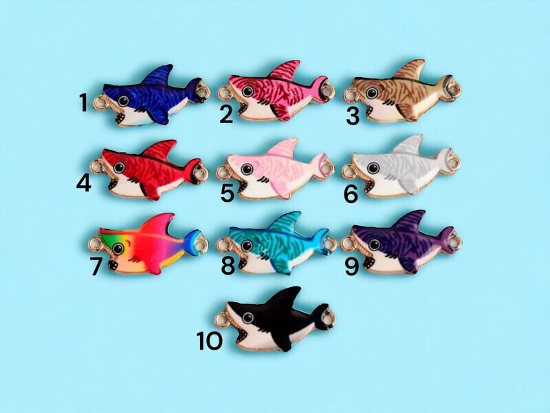 Shark - Random Color - Needle Minder - Needle - Pin - Magnet - Charm