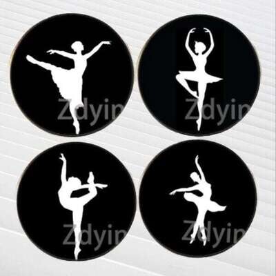 Ballerina - Dancer - Ballet - Needle Holder Sewing Shoes - Minder - Needle - Pin - Magnet