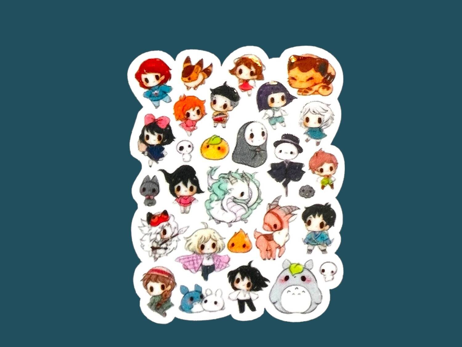 Fire - Anime - Acrylic - Minder - Needle - Pin - Magnet