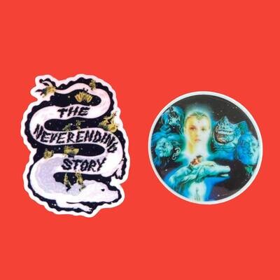 Never Ending Story - Nostalgia - Neverending - Movie - Falkor - Acrylic - Needle Minder - Needle - Pin - Magnet