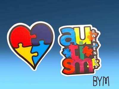 Autism Awareness  - Needle Minder - Needle - Pin - Magnet- Acrylic