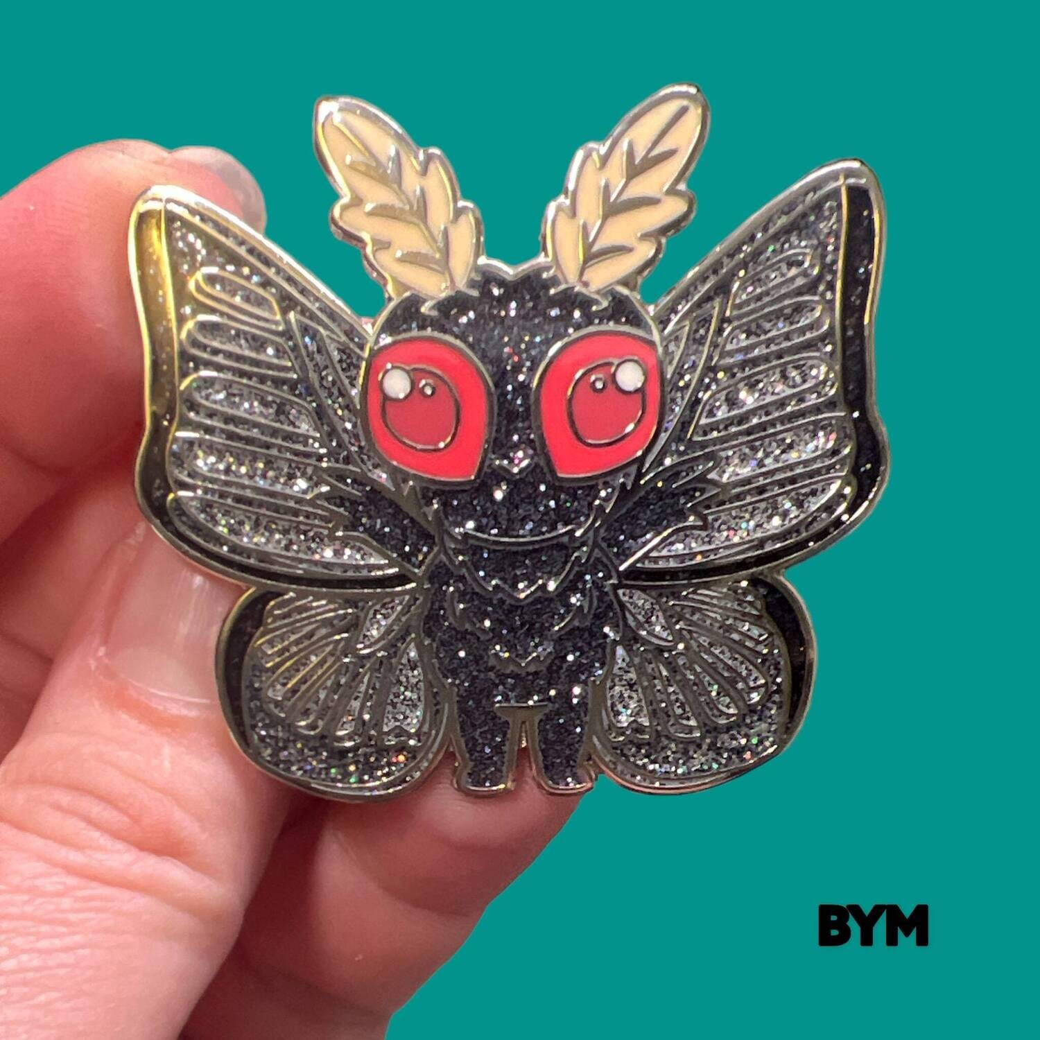 Mothman - Cryptid - Moth Man - Cute - Minder - Needle - Pin - Magnet