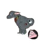 2 Piece - Pooping Puppy - Pin Only