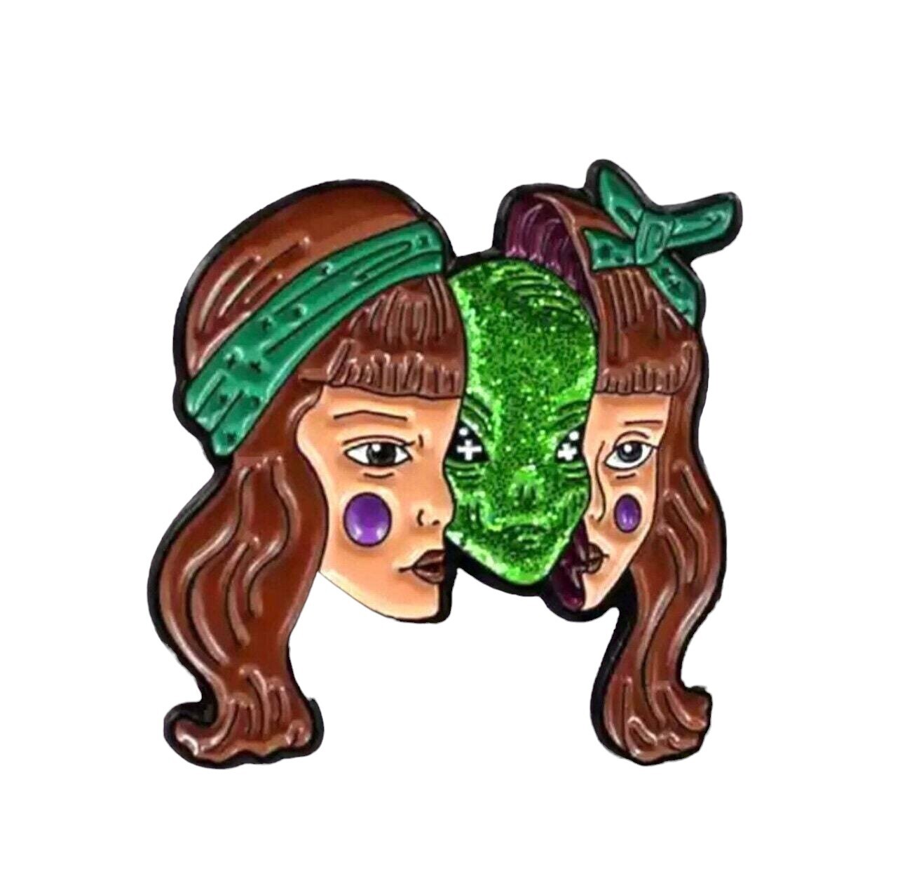 Alien Girl - Sparkle - Glitter - Imposter