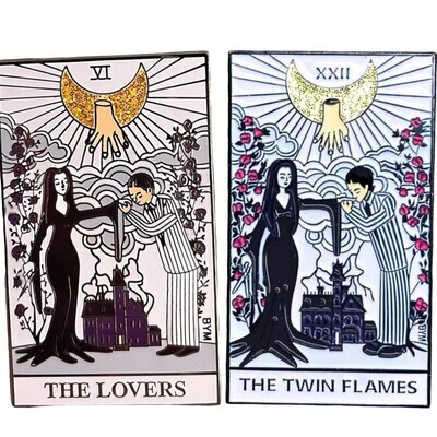 Addams Family - Tarot Lovers - Twin Flames - Soul Mates