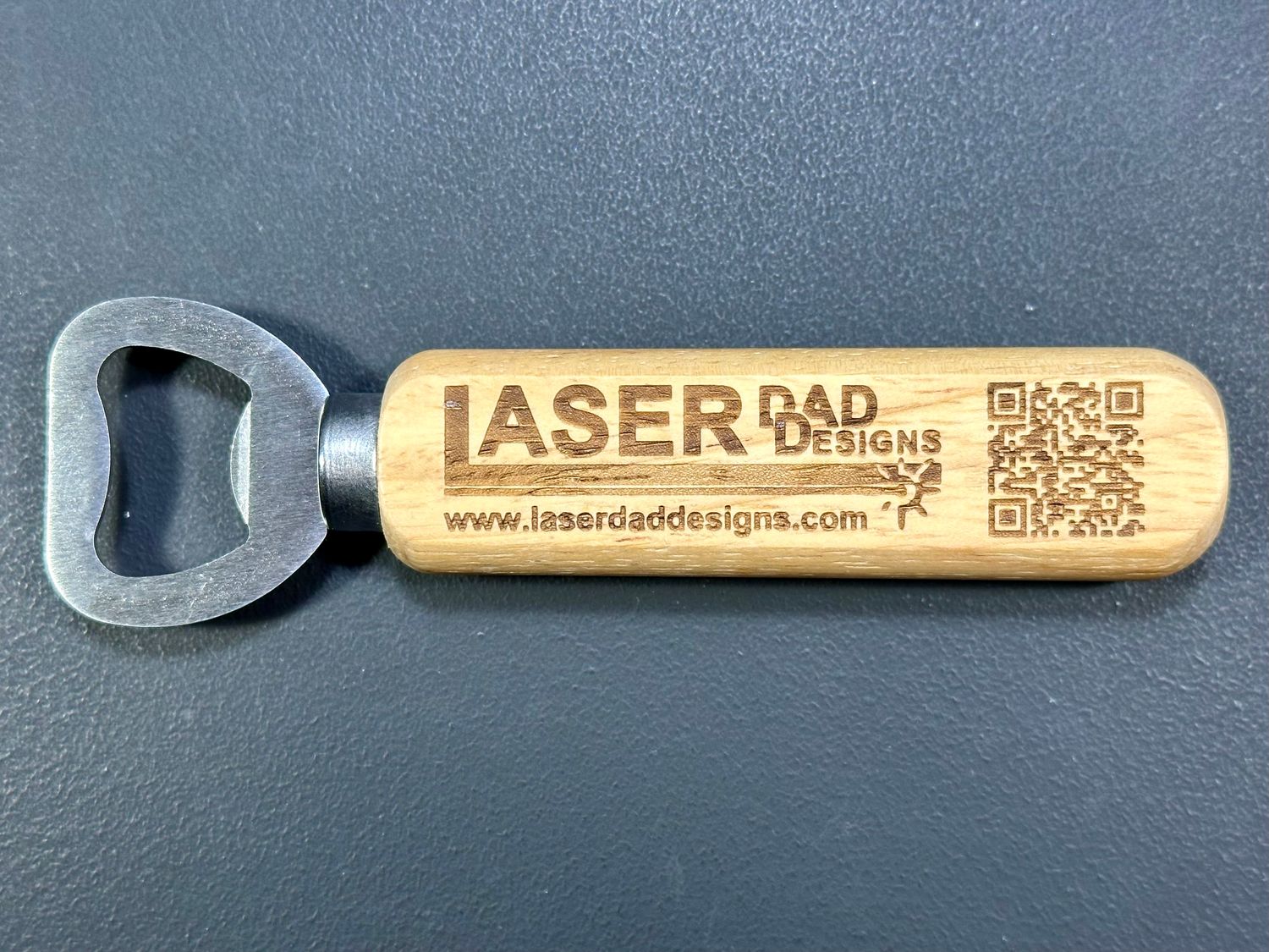 Wooden Handle Bottle Opener
