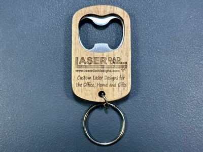 Wooden Keychain Bottle Opener