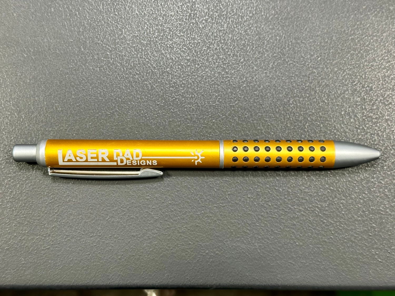 Yellow Custom Grip Pen