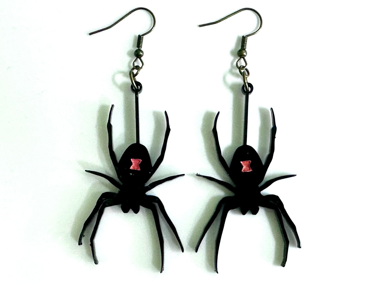Earrings - Black Widow