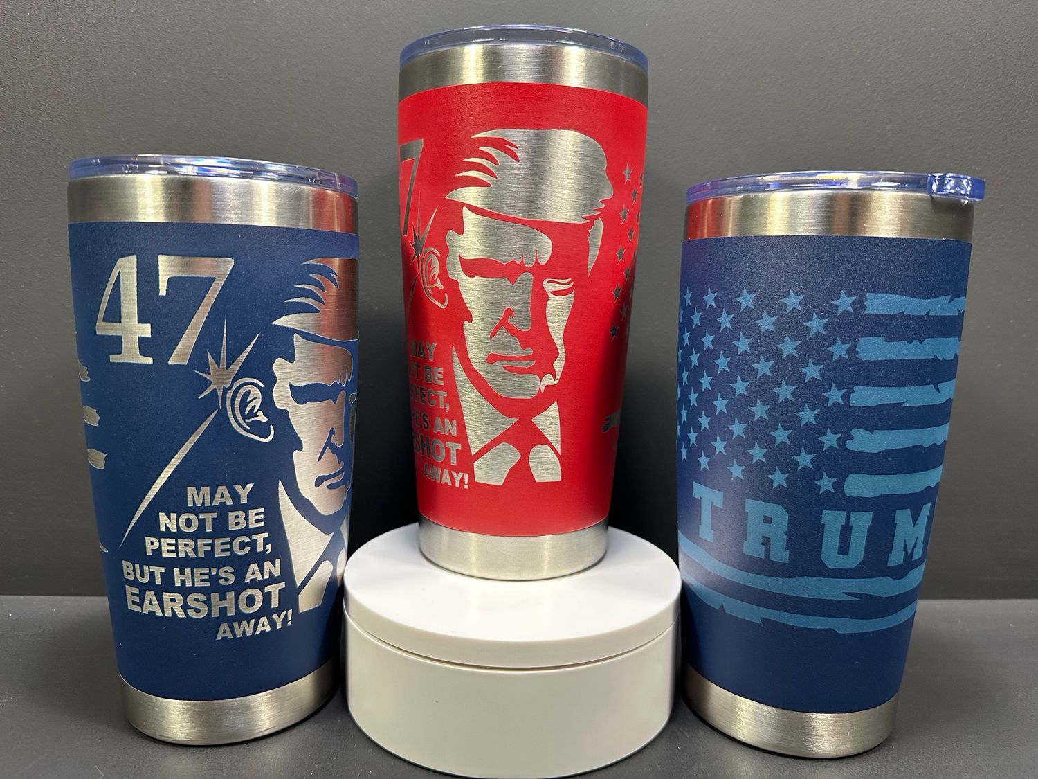 20oz Trump Full Wrap Coffee Tumbler