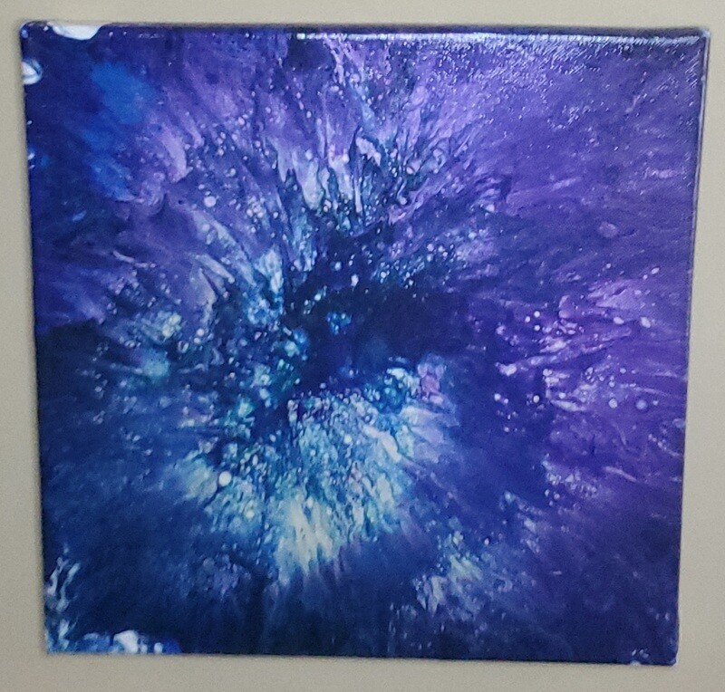 &quot;Purple Haze&quot; 12&quot; x 12&quot;