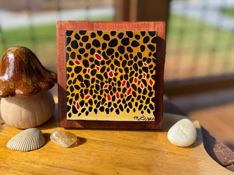 Mini “Brown Trout” Original Painting