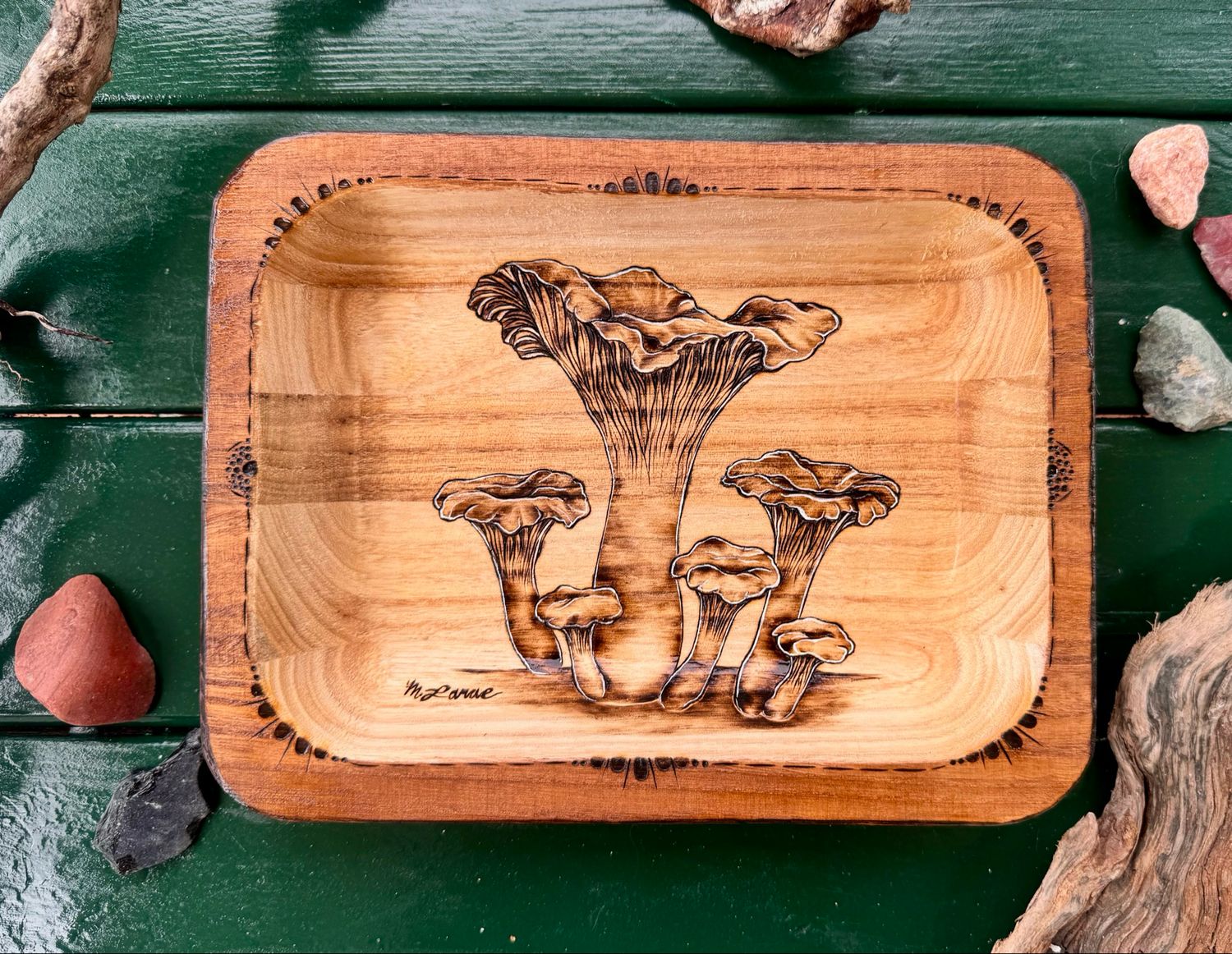 “Chanterelles” Trinket Dish