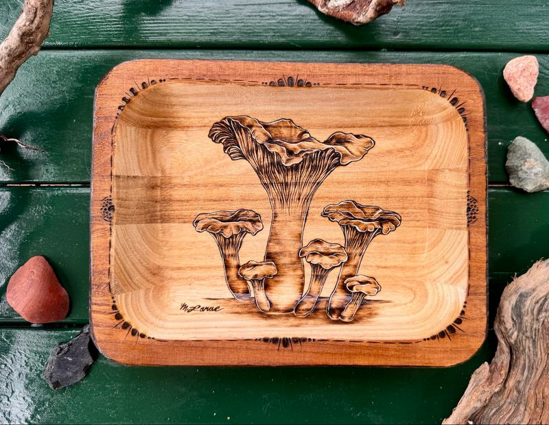 “Chanterelles” Trinket Dish