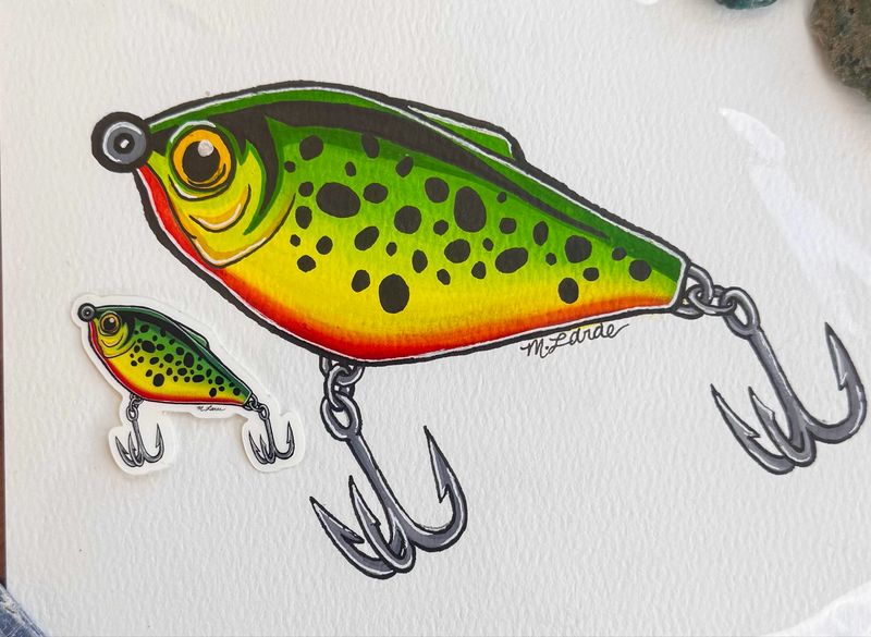 MINI “Lure” Sticker