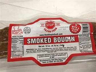 Smoked Boudin 2 links-The Best Stop