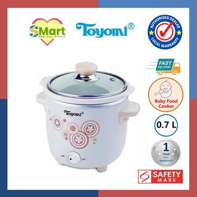 Toyomi 0.7L Electric Mini Slow Cooker [SC 700]