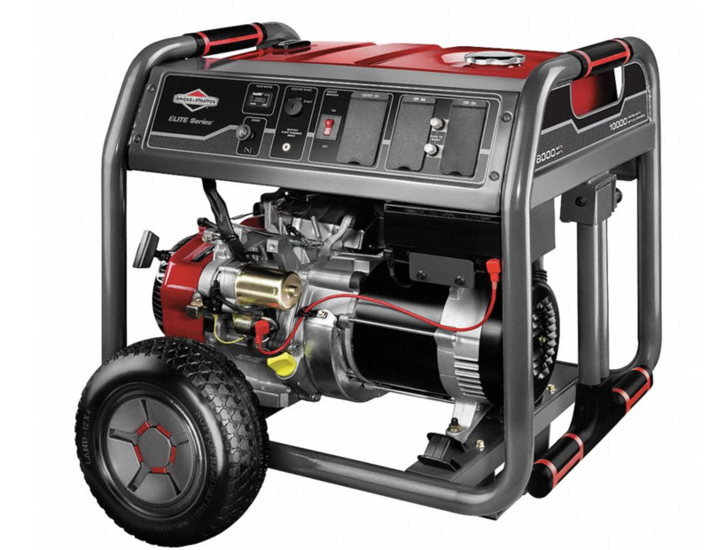 Briggs &amp; Stratton 8000/10000 Watt Electric Start Portable Generator  30741