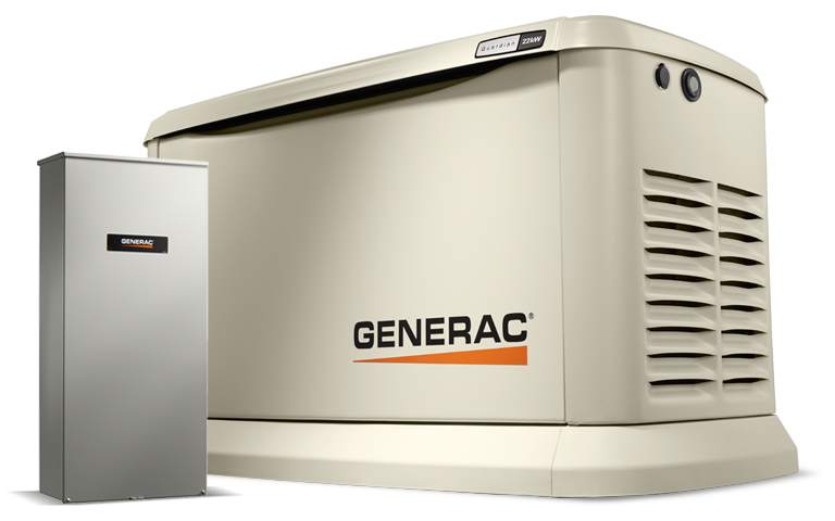 Guardian 22kW Home Backup Generator with Whole House Transfer Switch WiFi-Enabled Model 7043