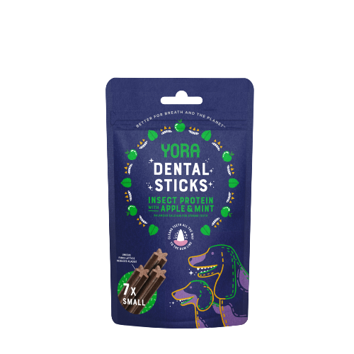 YORA Dog Dental Sticks 56g Small Mela & Menta