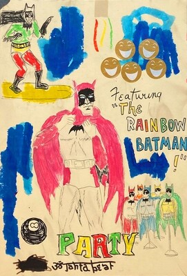 "The Rainbow Batman" par Simon Roche