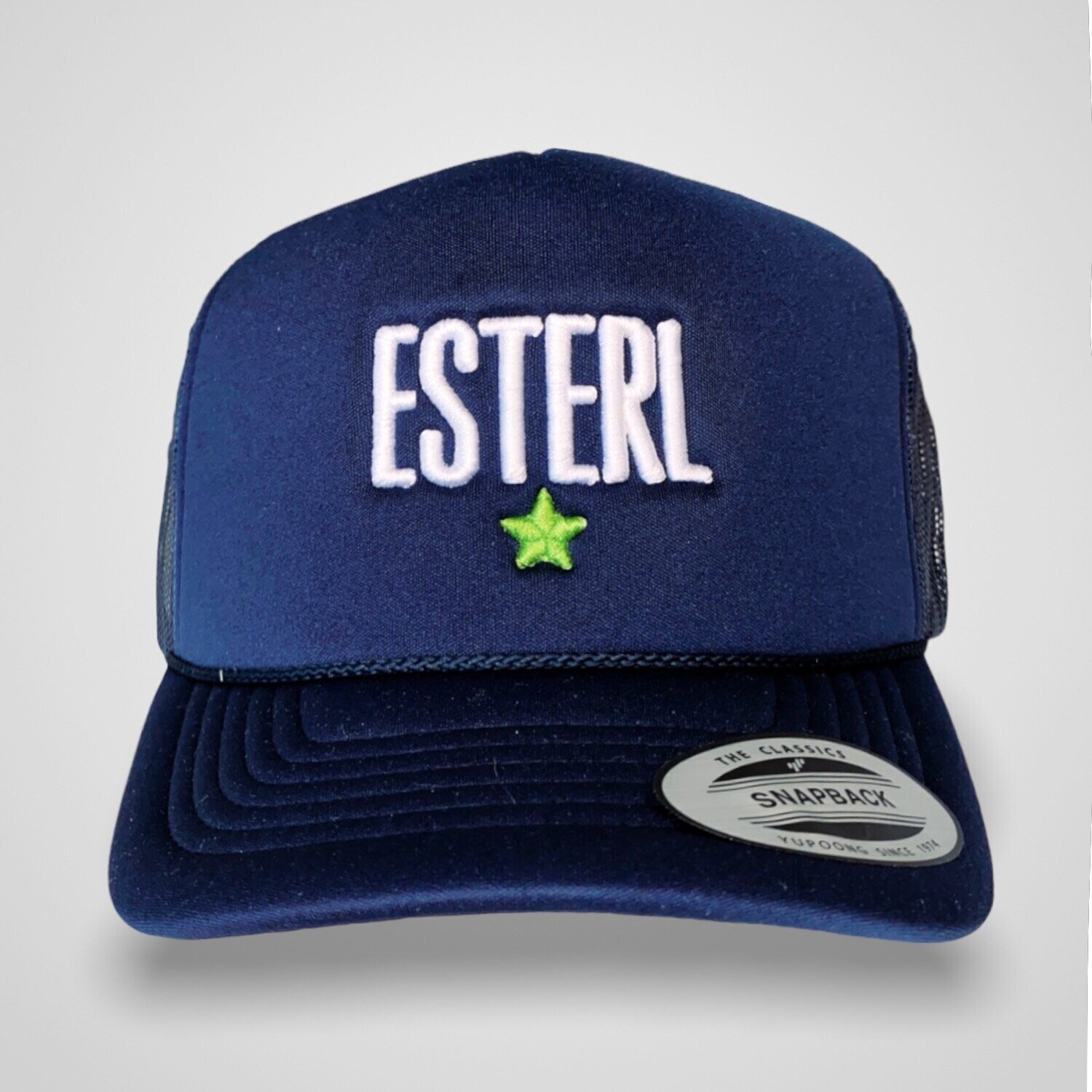 Navy Trucker Cap by FlexFit