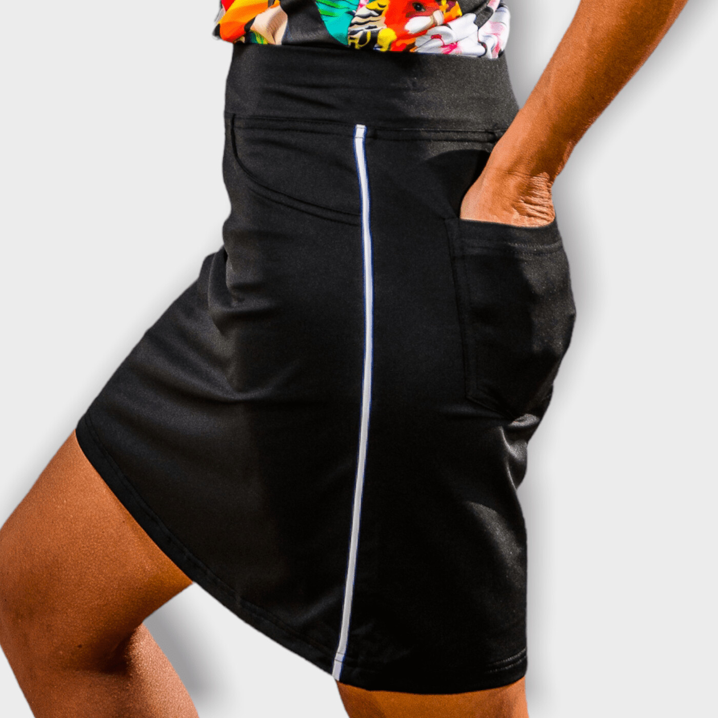 Black Softee Skort