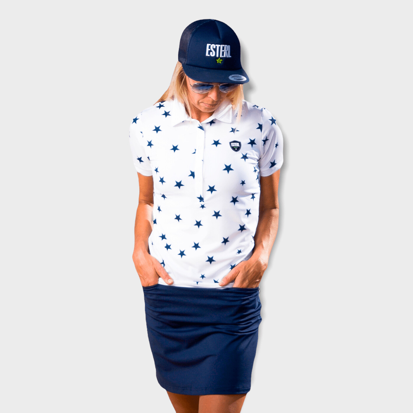 Starry Slim Fit Polo
