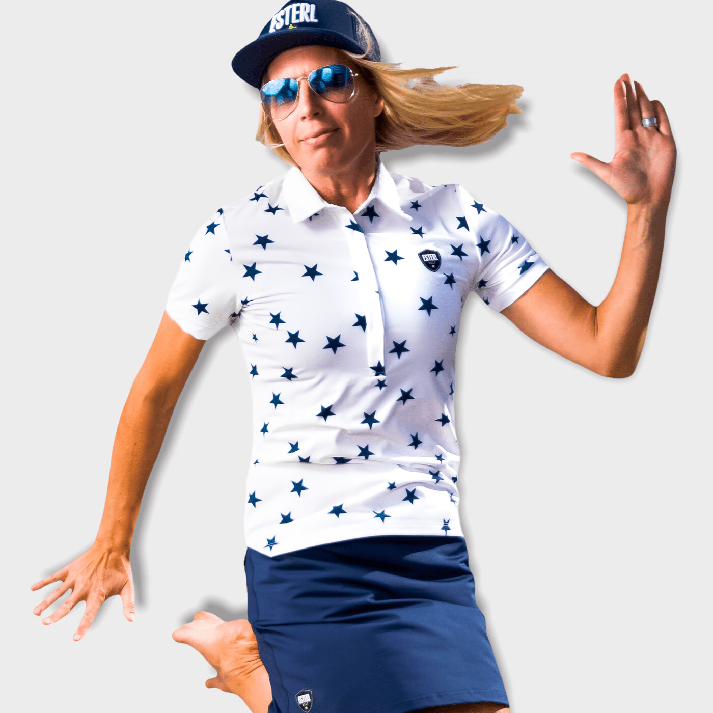 Starry Slim Fit Polo