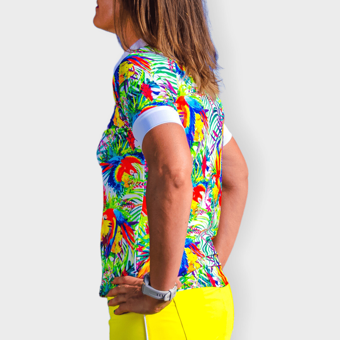 Papagaio Raglan Polo