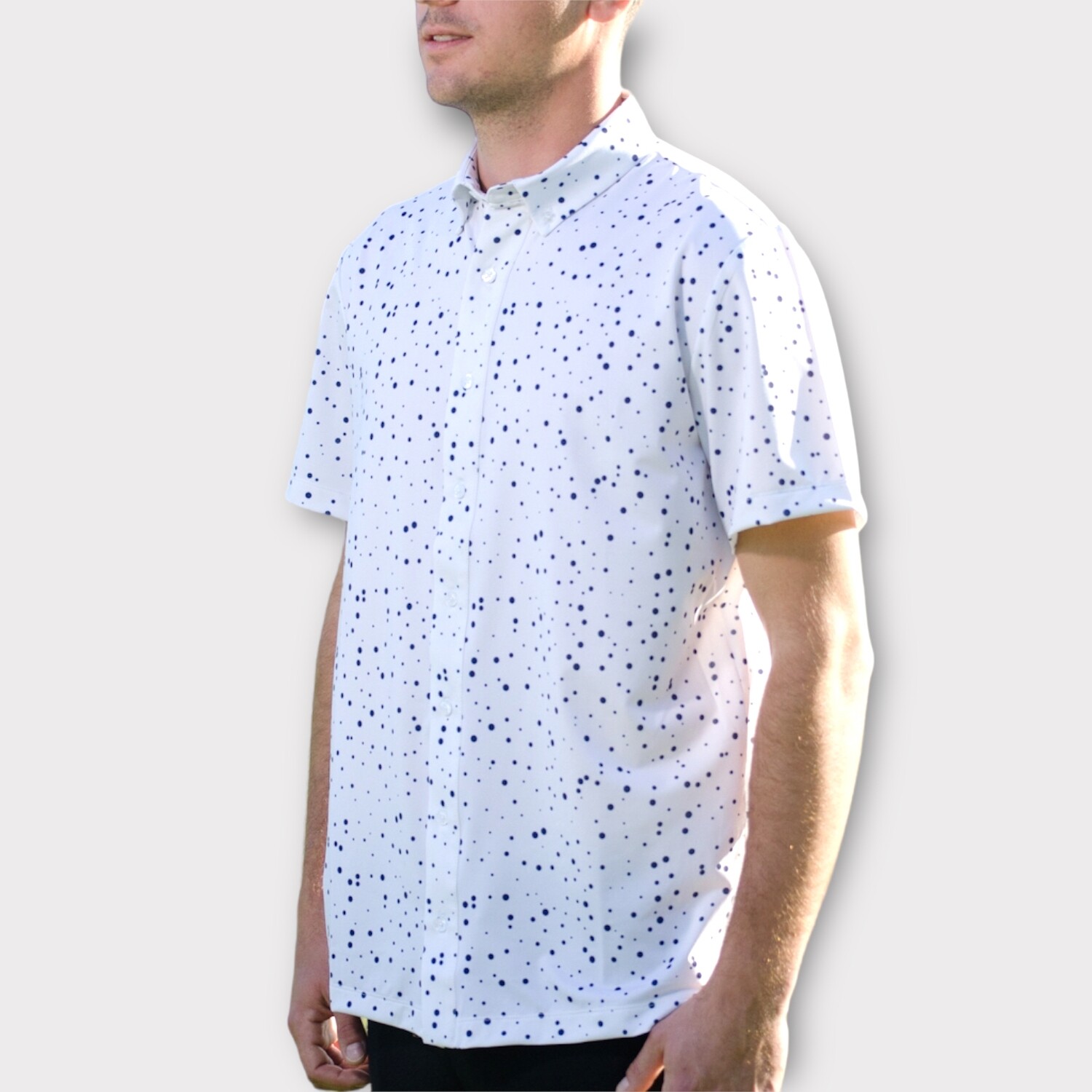 Spot the Ball Mens Button-Up Shirt