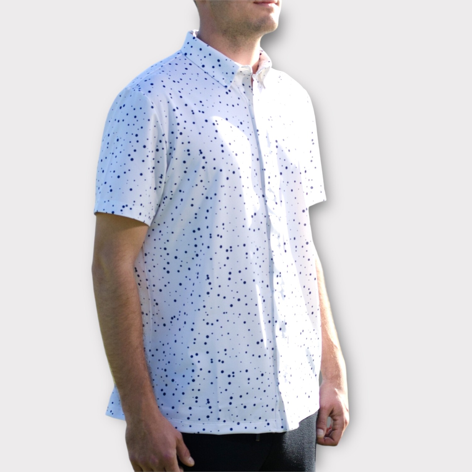 Spot the Ball Mens Button-Up Shirt