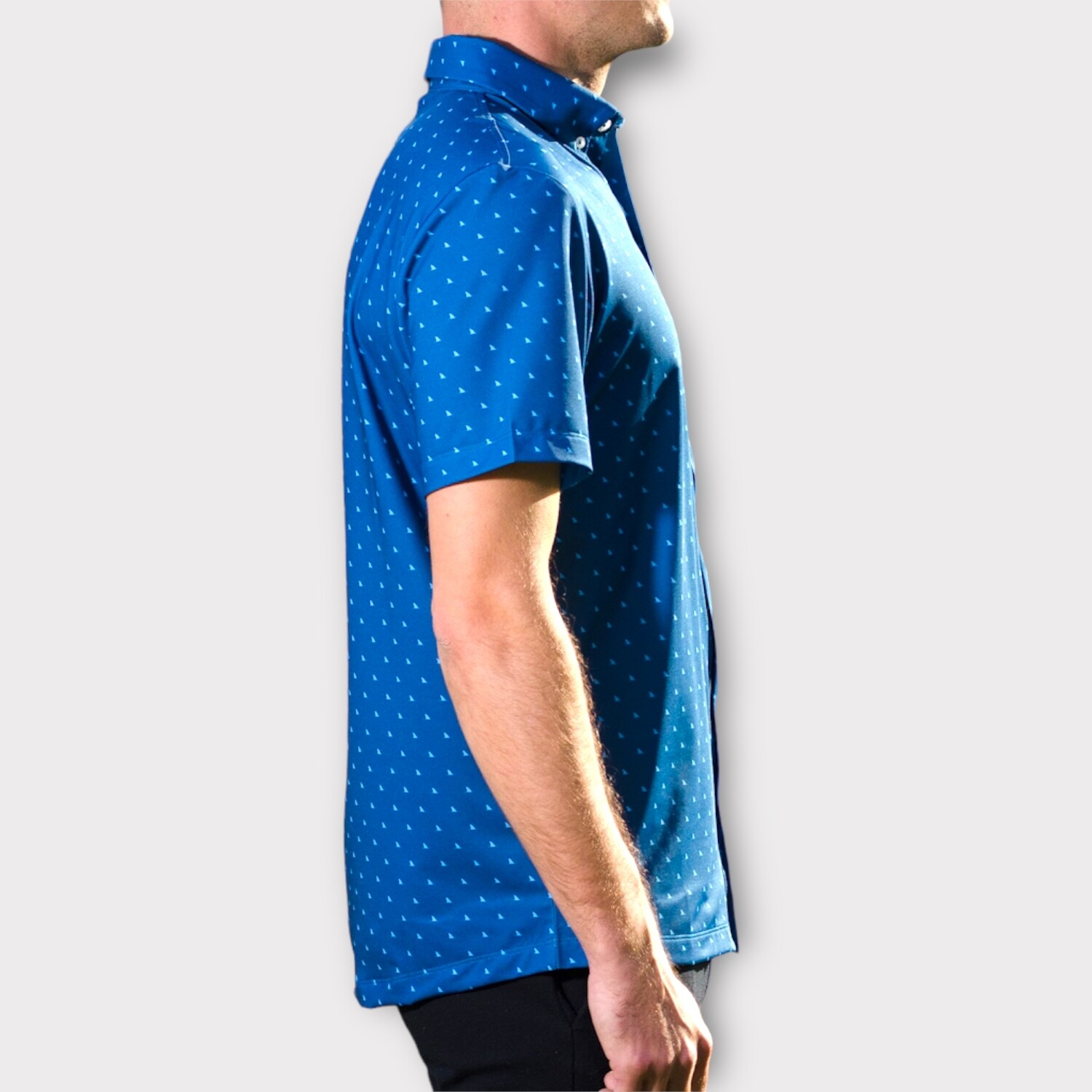 Fin Mens Button-Up Shirt