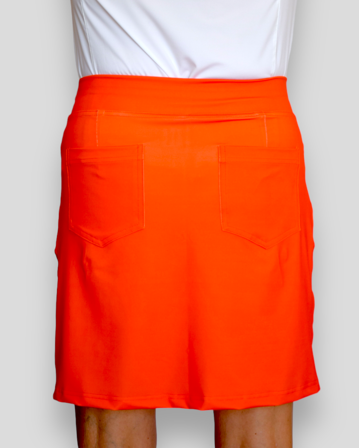 Orange Red Softee Skort