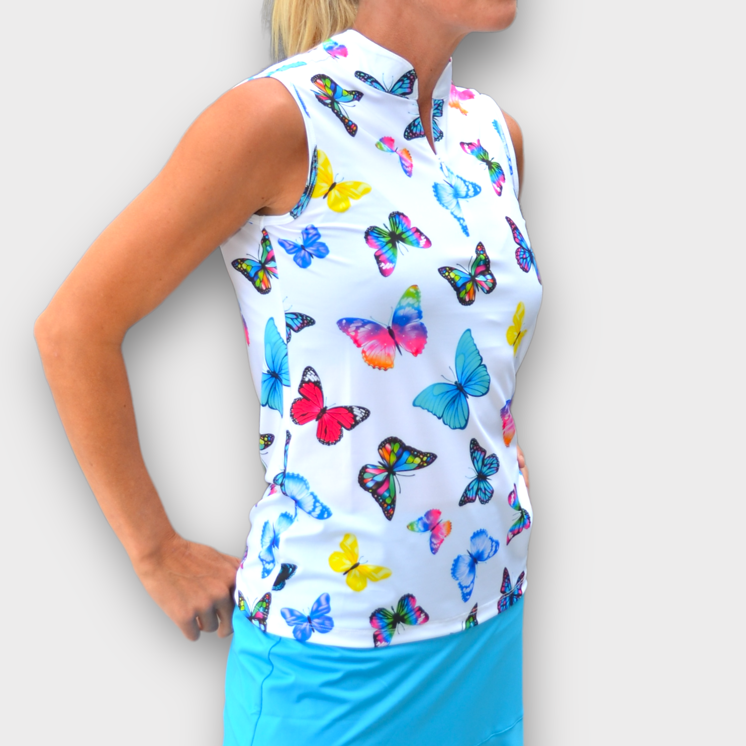 Butterfly 2.0 Sleeveless Polo