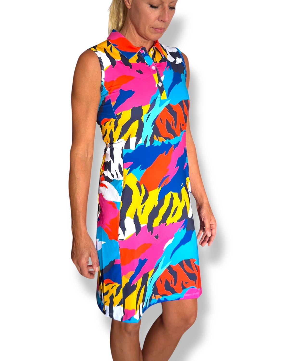 Ärmelloses Kleid Tigeress