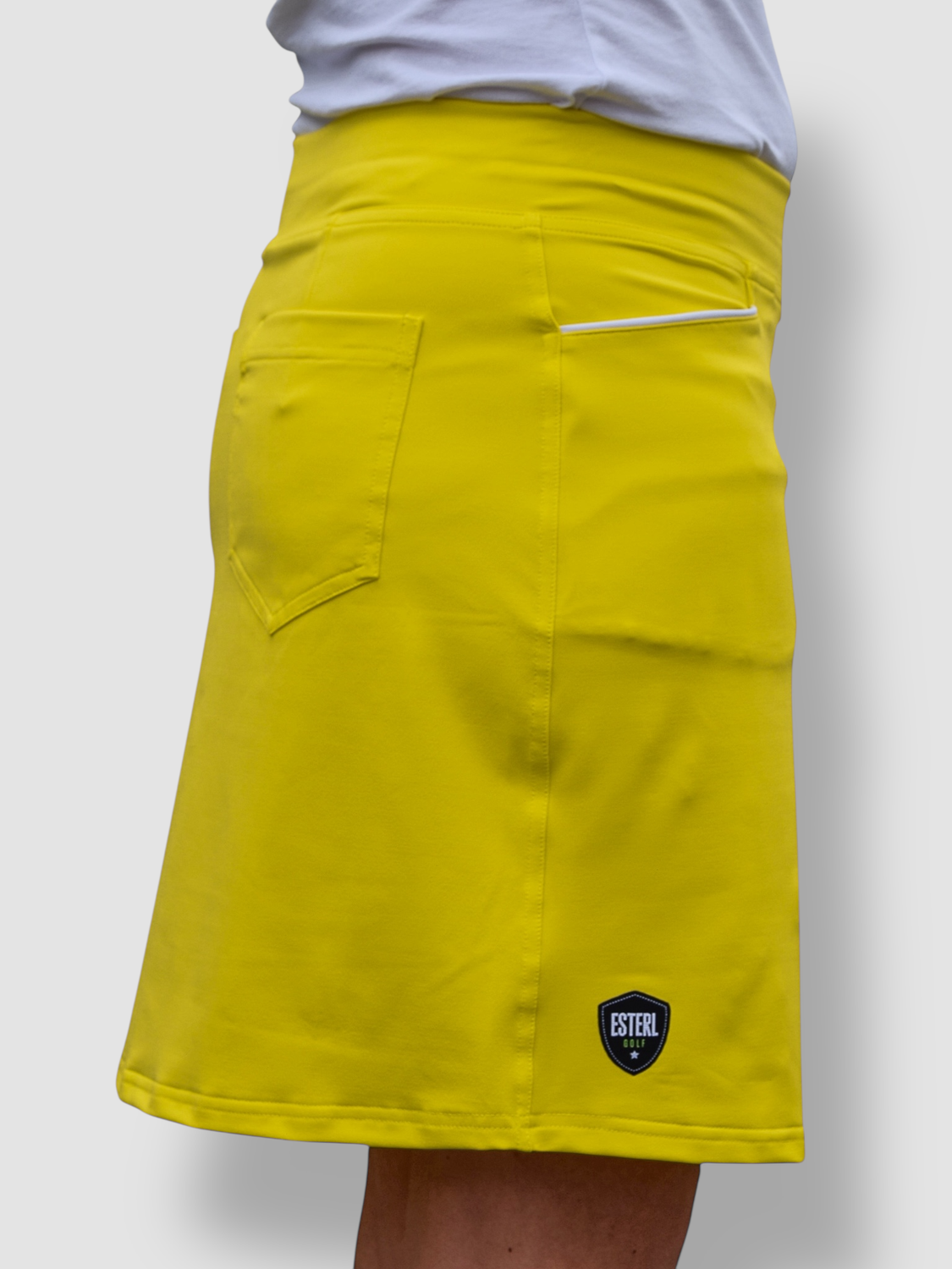 Lemon Yellow Softee Skort
