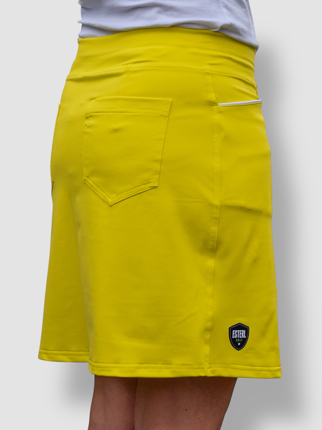 Lemon Yellow Softee Skort