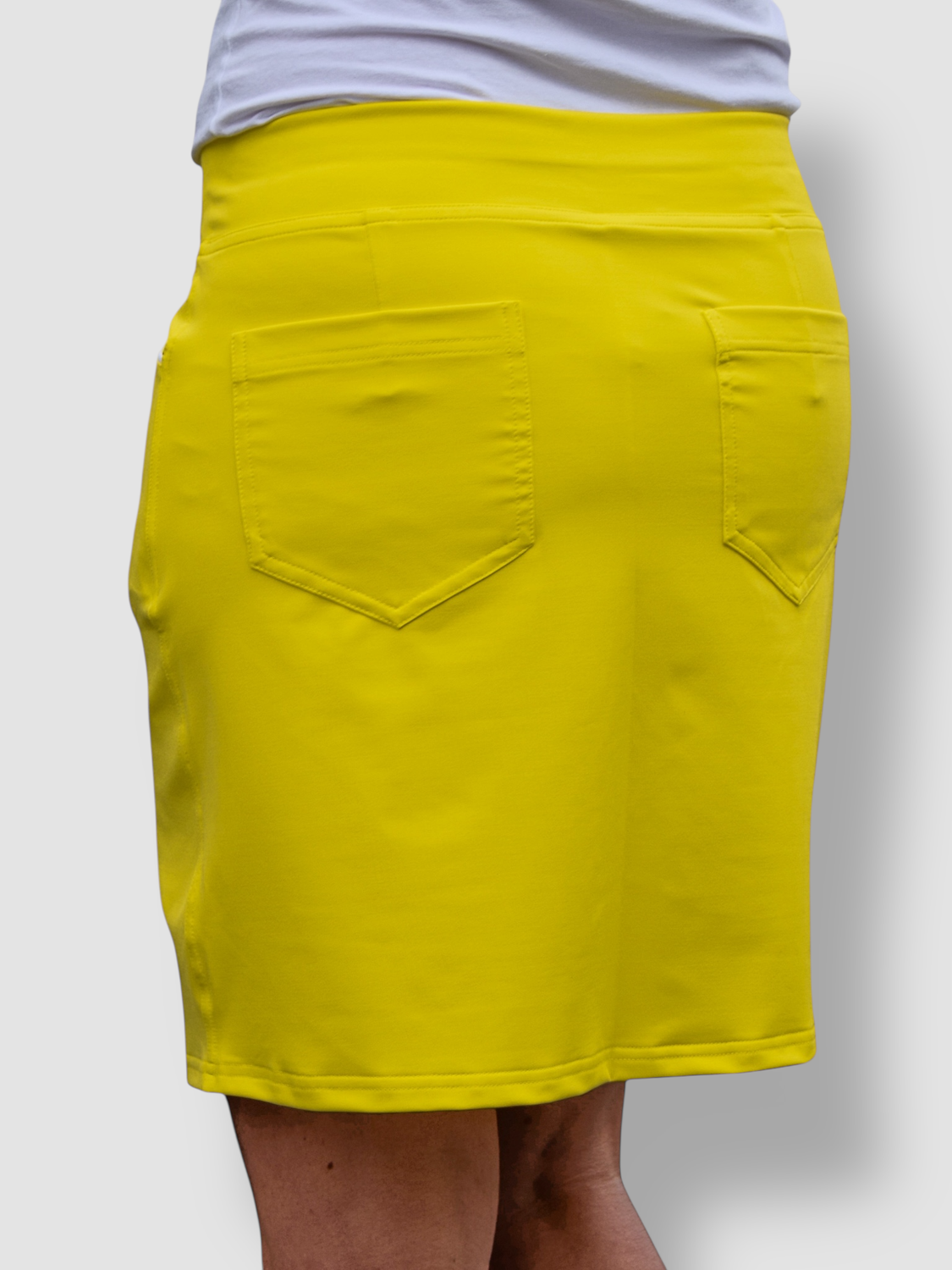 Lemon Yellow Softee Skort