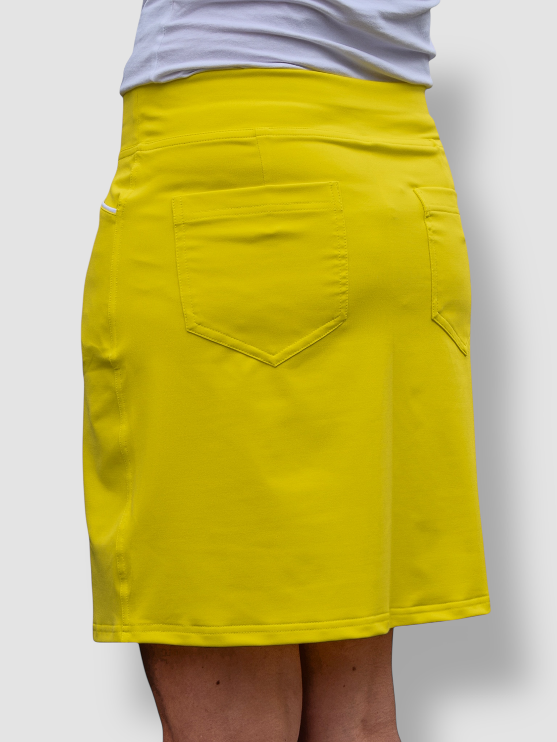 Lemon Yellow Softee Skort