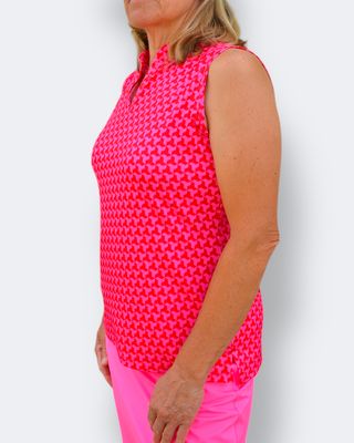 Pinky Hexon Ärmelloses Polo