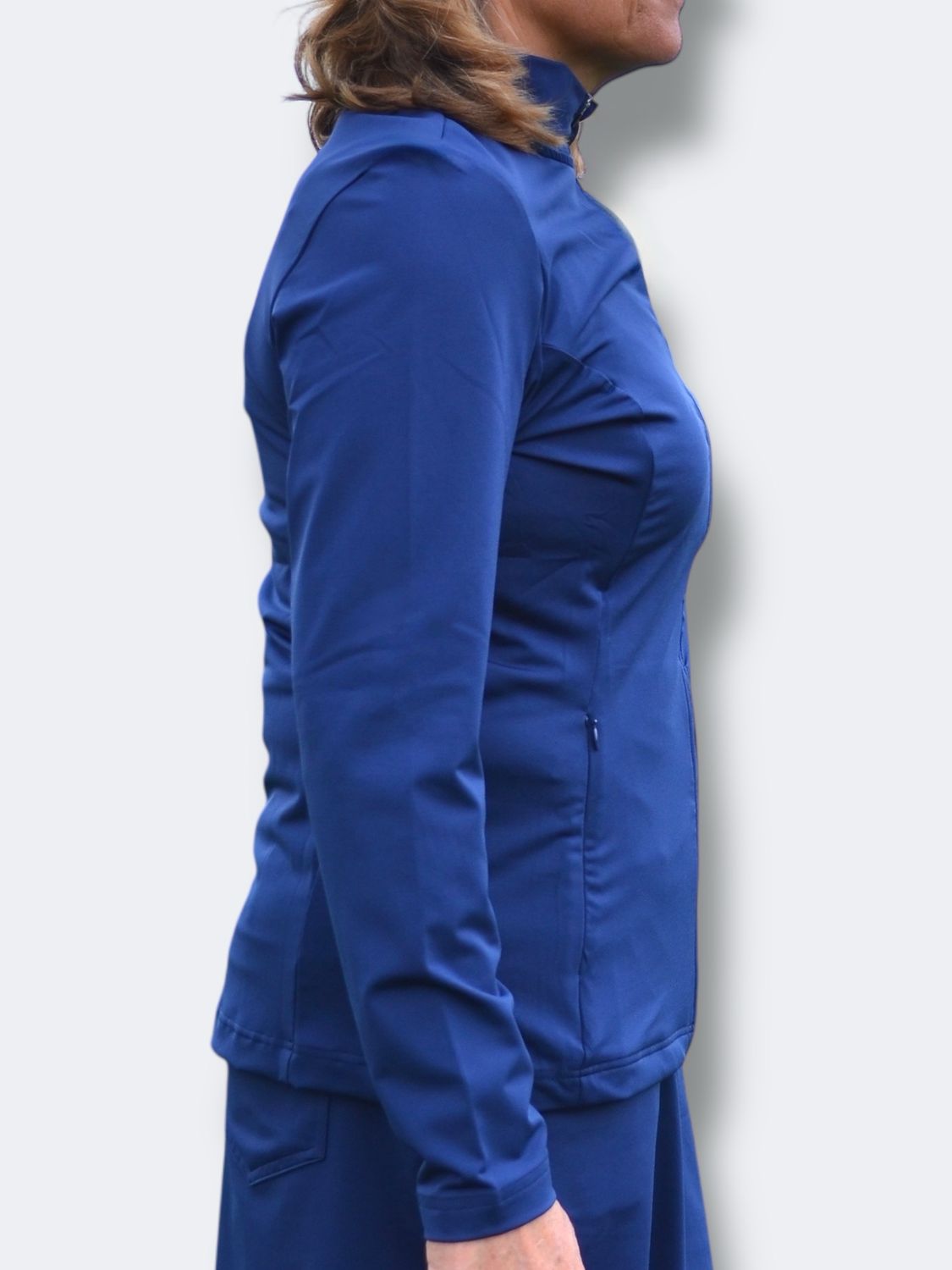 Navy Warm-Up Jacket