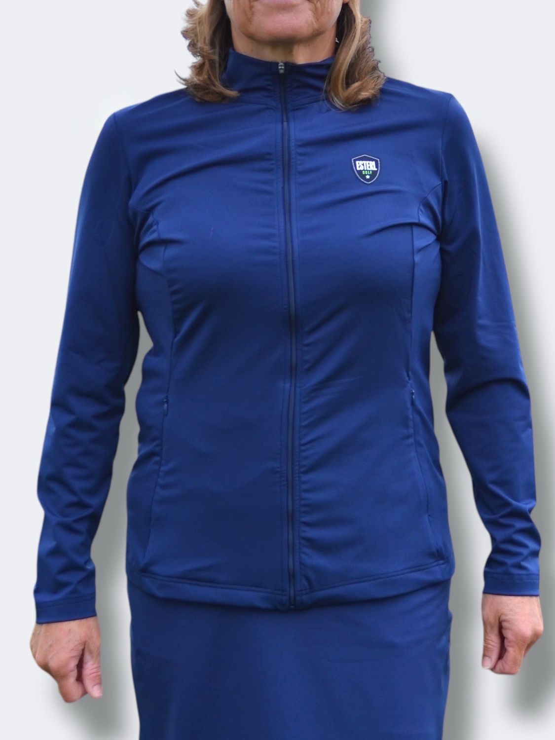 Navy Warm-Up Jacket