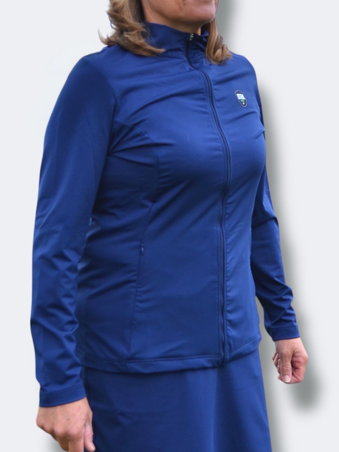 Navy Warm-Up Jacket
