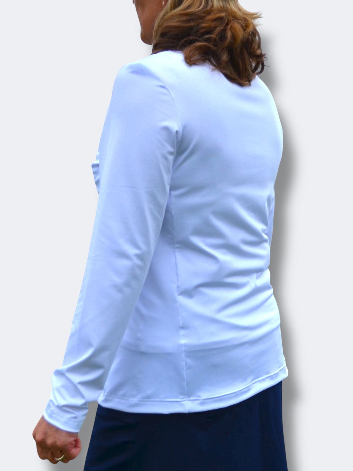 White Warm-Up Jacket
