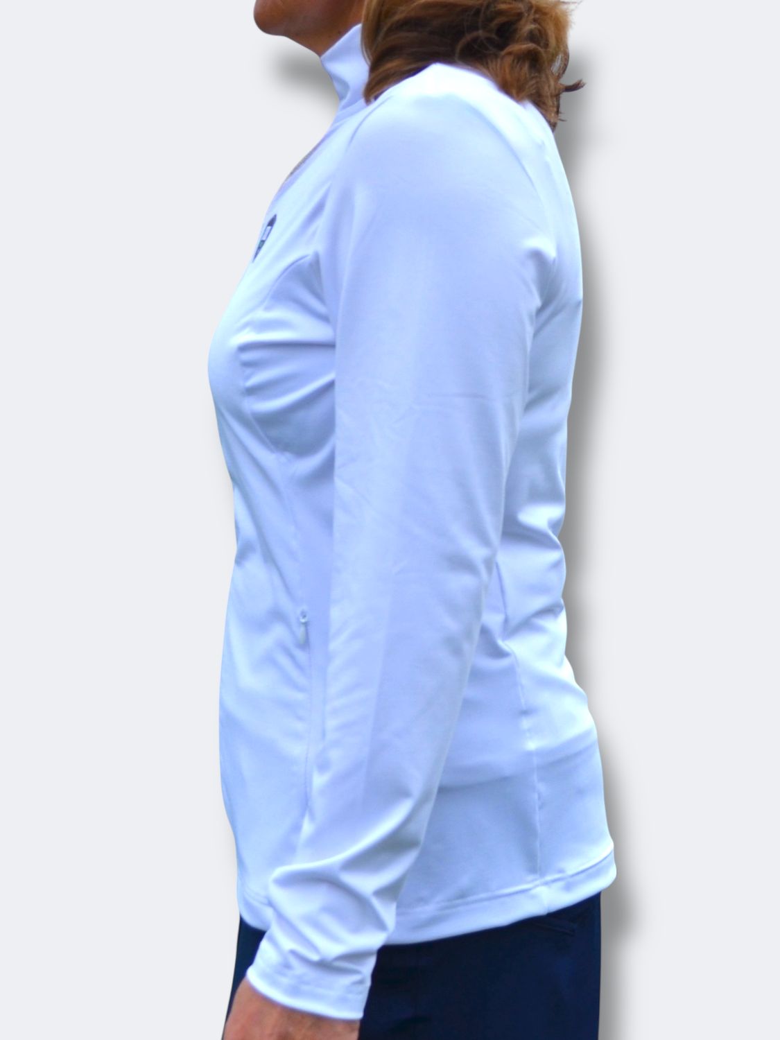 White Warm-Up Jacket